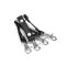 LIEBE SEELE Hog Tie Black Bond aus Bond-Leder Schwarz