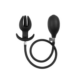 RIMBA Inflatable Anal-Plug aus Silikon Schwarz