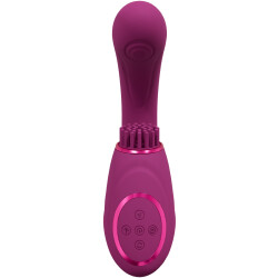 VIVE Gen G-Spot Vibrator mit Pulse Wave &amp; Vibrations-Bristles Pink