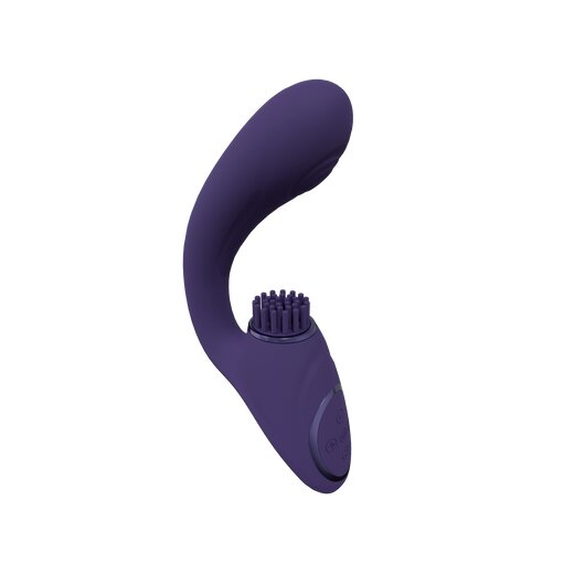 VIVE Gen G-Spot Vibrator mit Pulse Wave &amp; Vibrations-Bristles Violett