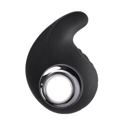 PLAYBOY Hoden-Vibrator Ring My Bell Schwarz