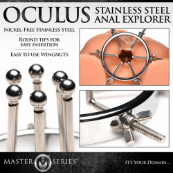 MASTER SERIES Oculus Anal Explorer aus Edelstahl