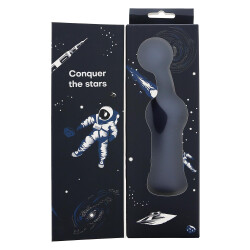 DREAM TOYS STARTROOPERS Astronaut Vibrator Biegsam Dunkelblau