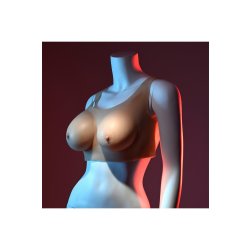 GENDER X Undergarments Plate C-Cup Überziebares Oberteil mit Brüste Grösse C Beige
