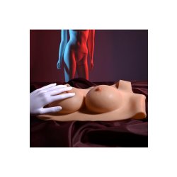 GENDER X Undergarments Plate C-Cup Überziebares Oberteil mit Brüste Grösse C Beige