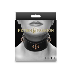 FETISH &amp; FASHION Lilith Halsband One-Size aus PU...