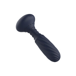 DREAM TOYS STARTROOPERS Titan Anal-Plug mit Vibtration &amp; Fernbedienung Dunkelblau