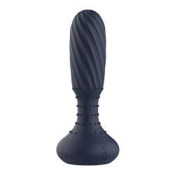 DREAM TOYS STARTROOPERS Titan Anal-Plug mit Vibtration &amp; Fernbedienung Dunkelblau