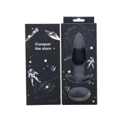 DREAM TOYS STARTROOPERS Pluto Anal-Plug mit Vibration &amp; Fernbedienung Dunkelblau