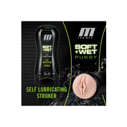 BLUSH M for Men Soft + Wet Pussy Stroker