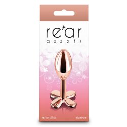 NS NOVELTIES Rear Assets Plug Kleeblattfuss Ros&eacute;-Gold