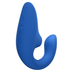 WOMANIZER Blend Klitoris- &amp; G-Punkt-Stimulator Blau