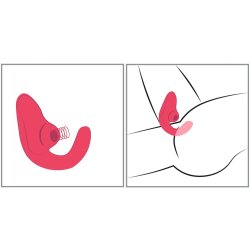 WOMANIZER Blend Klitoris- &amp; G-Punkt-Stimulator Rosa