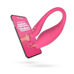 EASY TOYS EasyConnect Aria Liebes-Ei mit App-Steuerung Pink