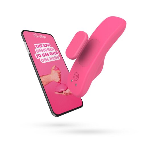 EASY TOYS EasyConnect Zara Auflege-Vibrator mit App-Steuerung Pink