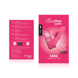 EASY TOYS EasyConnect Zara Auflege-Vibrator mit App-Steuerung Pink