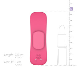 EASY TOYS EasyConnect Zara Auflege-Vibrator mit App-Steuerung Pink