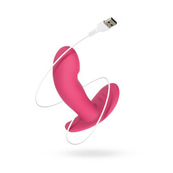 EASY TOYS EasyConnect Ivy Prostata- oder G-Punkt-Vibrator mit App-Steuerung Pink