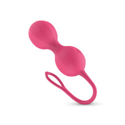 EASY TOYS EasyConnect Stella Kegel-Balls mit Vibration &amp; App-Steuerung Pink