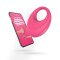 EASY TOYS EasyConnect Leo Penisring mit Vibration &amp; App-Steuerung Pink