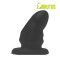 BRUTUS Bum Buddies Dildo aus super soft Silikon Large Schwarz