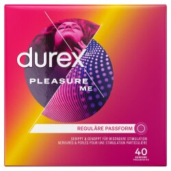 DUREX Pleasure Me 40 Stk. Regul&auml;re Passform