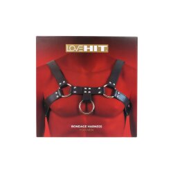VIRGITE Love Hit Bondage Harness Model 4 aus veganem...