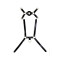 VIRGITE Love Hit Bondage Harness Model 4 aus veganem Leder One Size Schwarz