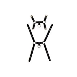 VIRGITE Love Hit Bondage Harness Model 2 aus veganem...