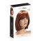 WORLD WIGS Camila Per&uuml;cke Halblang Rot