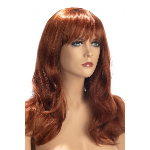 WORLD WIGS Fiona Per&uuml;cke Lang Rot