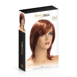 WORLD WIGS Zo&eacute; Per&uuml;cke Halblang Rot