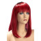 WORLD WIGS Elvira Per&uuml;cke Halblang Rot