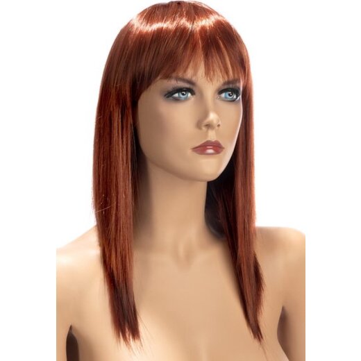 WORLD WIGS Allison Per&uuml;cke Lang Rot