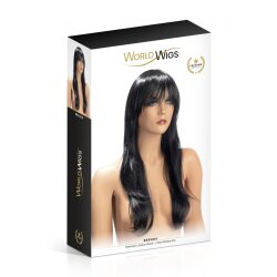 WORLD WIGS Brenda lange Per&uuml;cke Kastanie