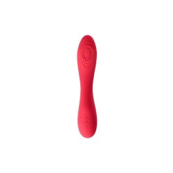 VIRGITE V8 Vibrator mit Klopffunktion &amp; Vibration Rot