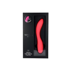 VIRGITE V8 Vibrator mit Klopffunktion &amp; Vibration Rot