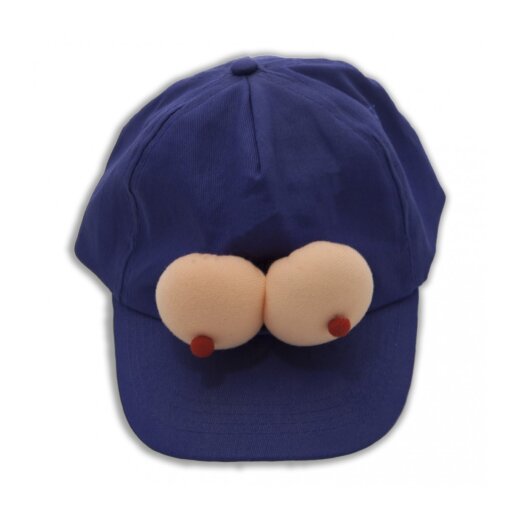 DIVERTYSEX Cap mit Br&uuml;sten Blau