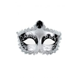 MASKARADE Di Figaro Maske Silber