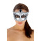 MASKARADE Di Figaro Maske Silber