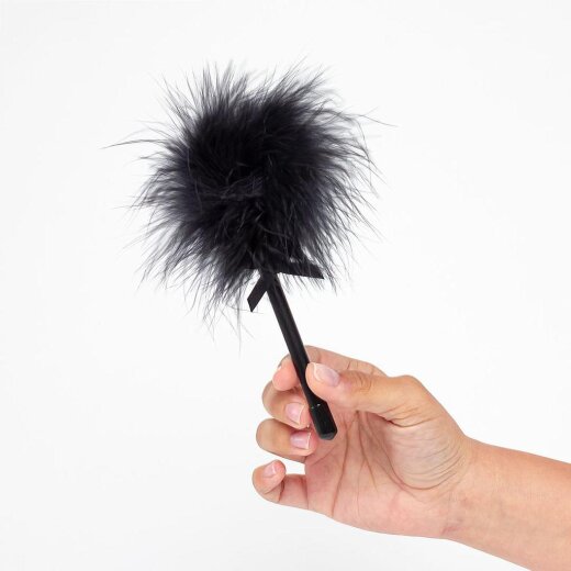 SECRET PLAY Mini Feather Tickler Schwarz