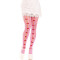 LEG AVENUE Netzstr&uuml;mpfe Sweetheart mit Mini-Schleifen &amp; Cut-Outs Pink