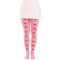 LEG AVENUE Netzstr&uuml;mpfe Sweetheart mit Mini-Schleifen &amp; Cut-Outs Pink