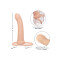 CALEXOTICS Performance Maxx Rechargeable Ribbed Dual Petrator 15,25 cm Skin