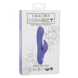 CALEXOTICS CONNECT Dual Stimulator mit App-Steuerung Violett