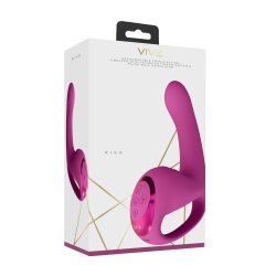 VIVE Riko Triple-Action Vibrator Pink