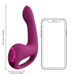 VIVE Riko Triple-Action Vibrator Pink