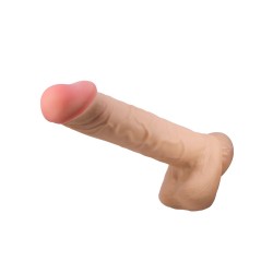 PRETTY LOVE Verformbarer Dildo mit beweglicher Haut 26,0 cm
