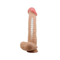 PRETTY LOVE Verformbarer Dildo mit beweglicher Haut 26,0 cm
