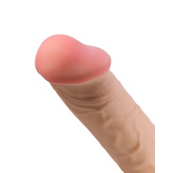 PRETTY LOVE Verformbarer Dildo mit beweglicher Haut 26,0 cm